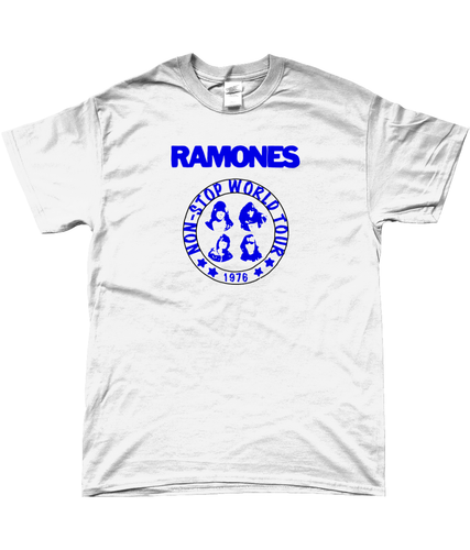 Ramones Non-Stop World Tour 1976 t-shirt