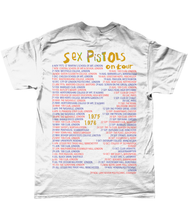 Sex Pistols 1976 Tour t-shirt