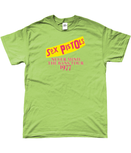 Sex Pistols Never Mind the Bans Tour 1977 t-shirt
