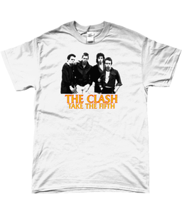 The Clash Take the Fifth 1979 USA Tour t-shirt