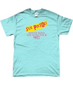 Sex Pistols Never Mind the Bans Tour 1977 t-shirt