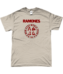 Ramones Non-Stop World Tour 1980 t-shirt